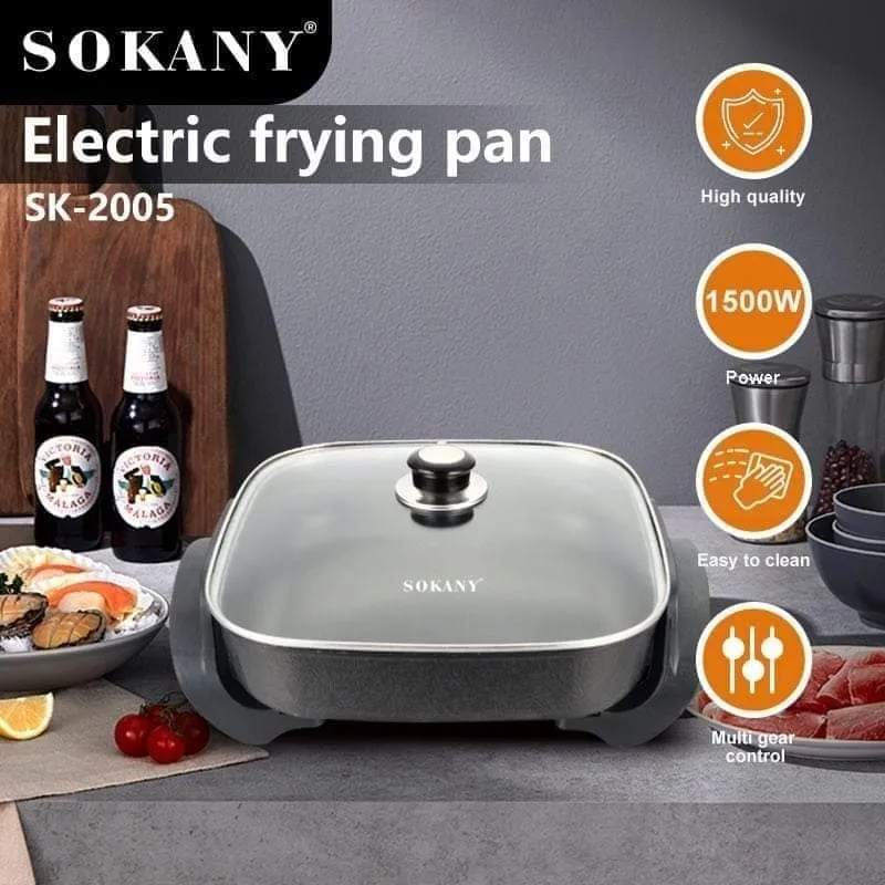 Sokany Electric frying pan