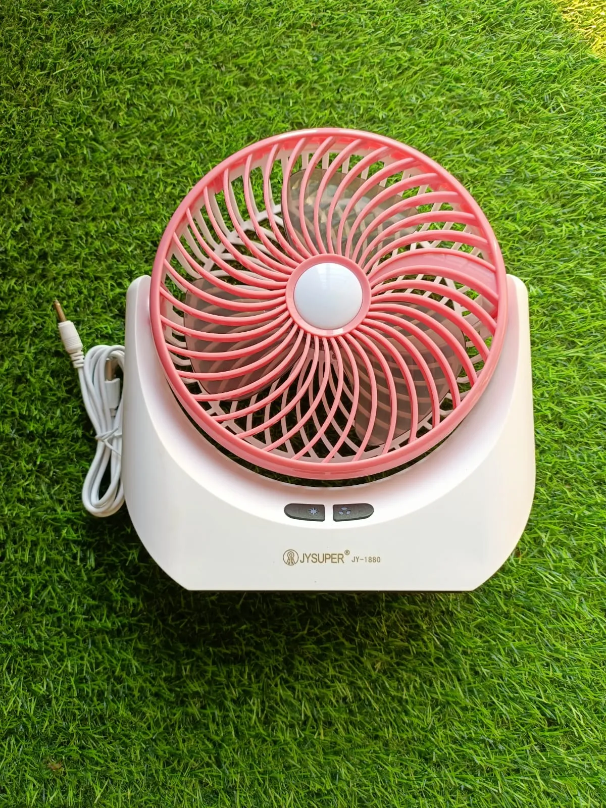 Jysuper 1880 rechargeable fan