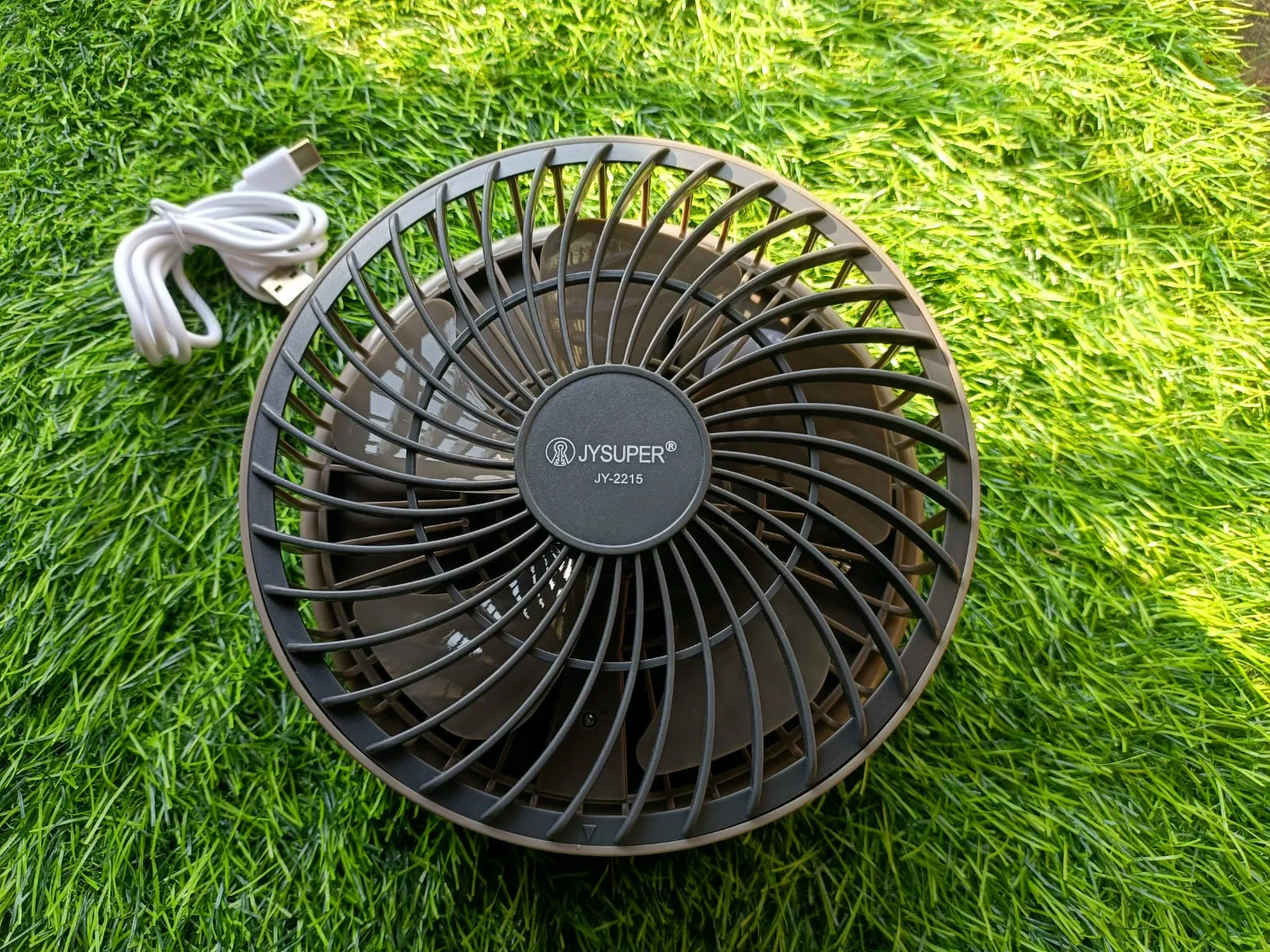 Jysuper 2215 rechargeable fan